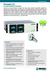 Thumbnail of document Data Sheet - MCU-ADV Multi-Channel Moisture measurement in process gases